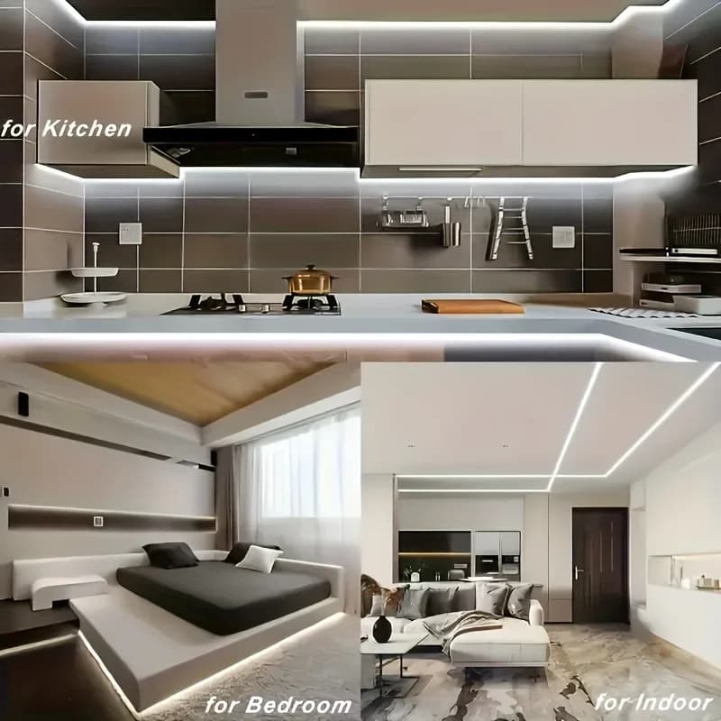 LED Light Strip Smart Dimmer Gesture Sensor Switch Control Easy to install Suitable For Living Room,Cupboard,Bedroom Lighting - 5