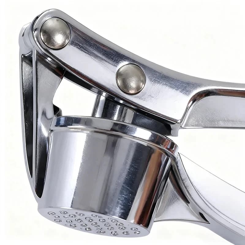 Stainless Steel Manual Garlic Press for Home Kitchen Multi-Function Garlic Grinder Tool for Cooking - 5