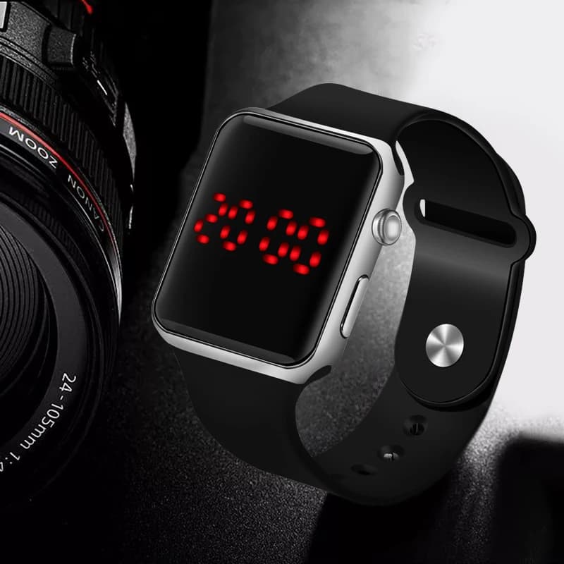 Men Sport LED Watches Men's Digital Watch Men Watch Silicone Electronic Watch Men Clock reloj hombre hodinky relogio masculino - 2