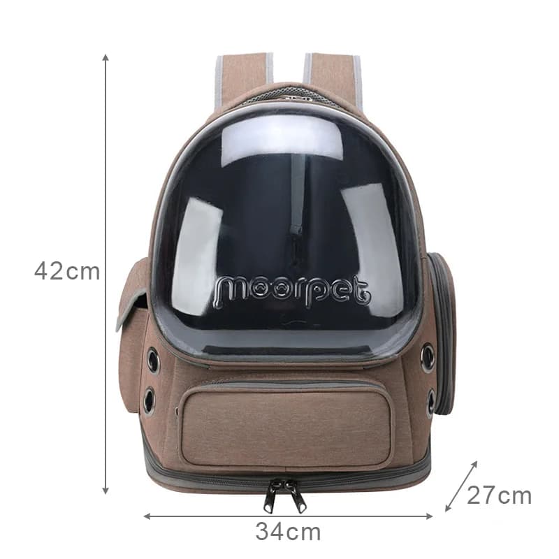 Transparent Pet Cat Carrier Bag Outdoor Travel Backpack for Cats Small Dogs Breathable Cat Carrying Bag Pet Supplies - 6
