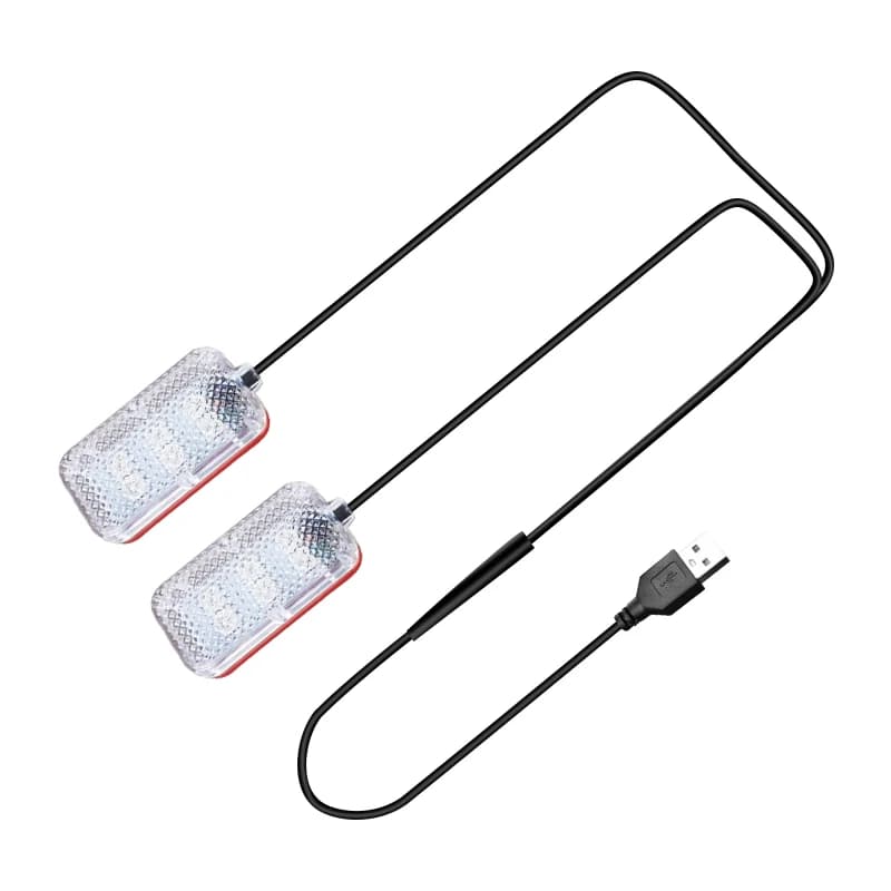 إكسسوارات إضاءة قدم السيارة إضاءة محيطة داخلية للسيارة مع مصابيح زخرفية USB