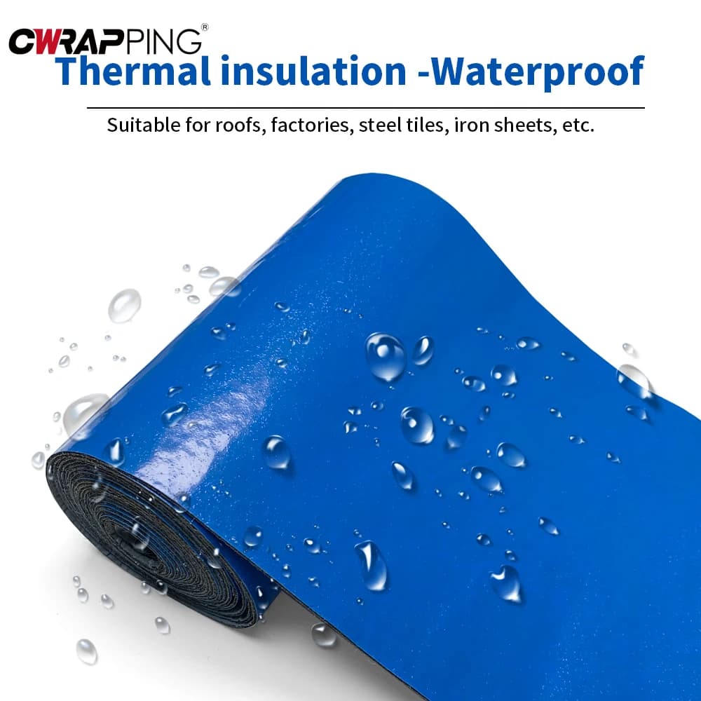 Self-adhesive Waterproof Roof Leak Repair Tape Viscous Sealing Crack Resistance Heat Insulation Renovation Tape for Home Repair - 4