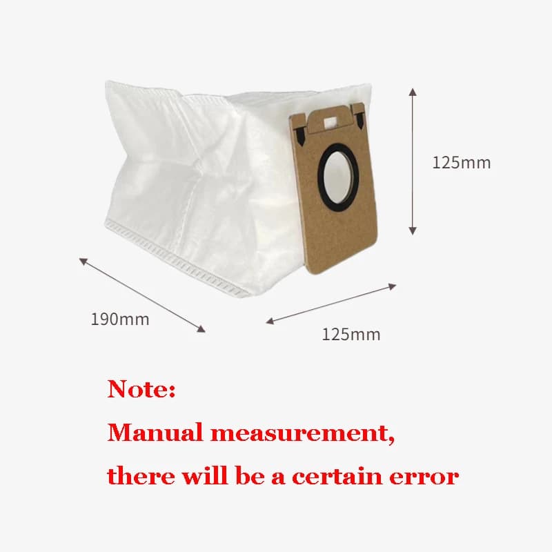كيس غبار دريم بوت D10 بلس اكسسوارات RLS3D أكياس مكنسة روبوتية كيس أوساخ قطع غيار بديلة - 2