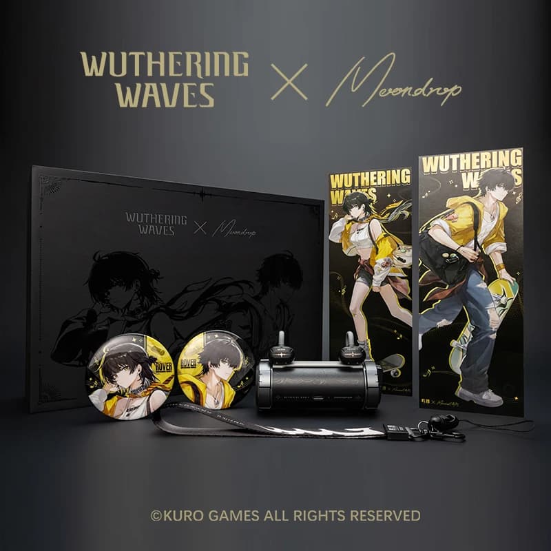 سماعات Wuthering Waves x MOONDROP U.C.T.S. OWS كليب أذن بلوتوث 6.0 سماعة أذن LHDC-V نقل HiFi إلغاء ضوضاء AI - 6