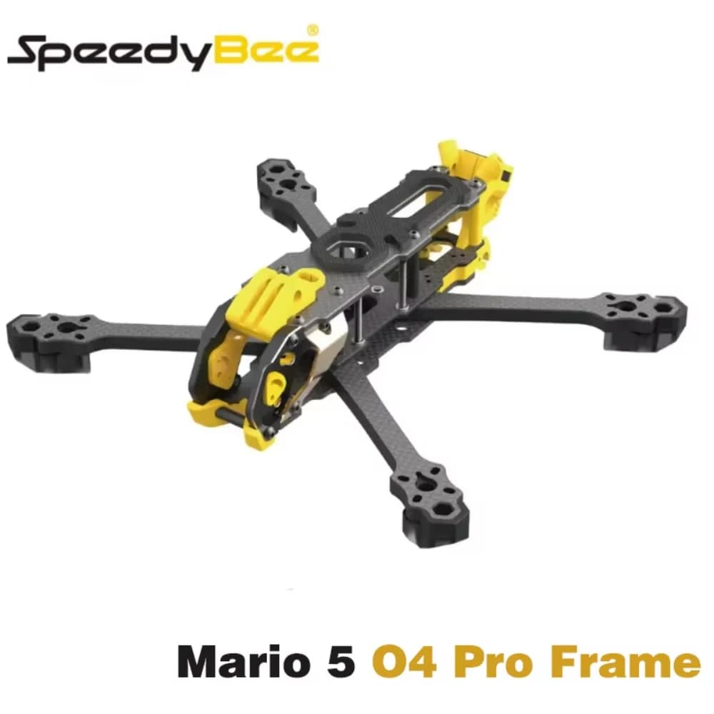 SpeedyBee Mario 5 O4 Frame Kit DC / XH Version with Carbon Fiber Plate FPV Freestyle RC Racing Drone - 2