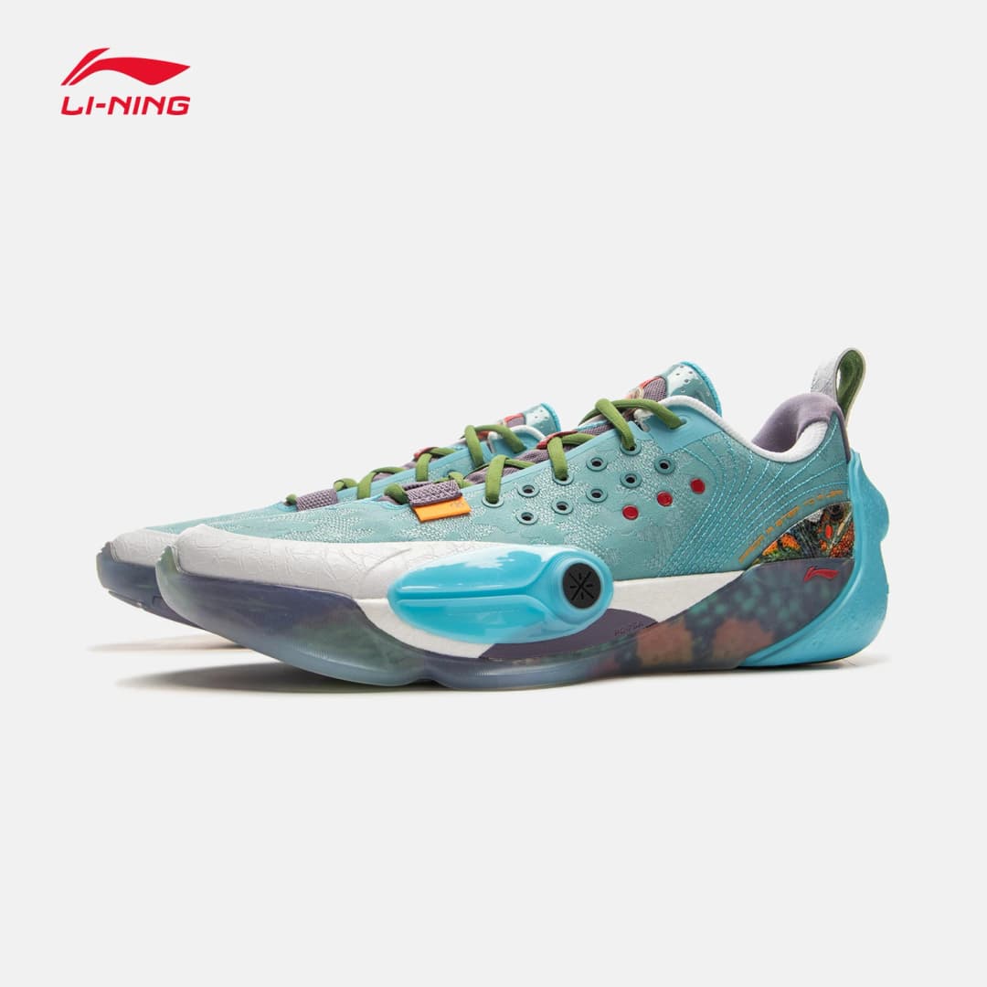 LI NING WEIDE QUANCHENG13 أحذية كرة سلة منخفضة للرجال قابلة للتنفس 2025 جديدة مقاومة للانزلاق والاهتراء ماصة للصدمات - 4