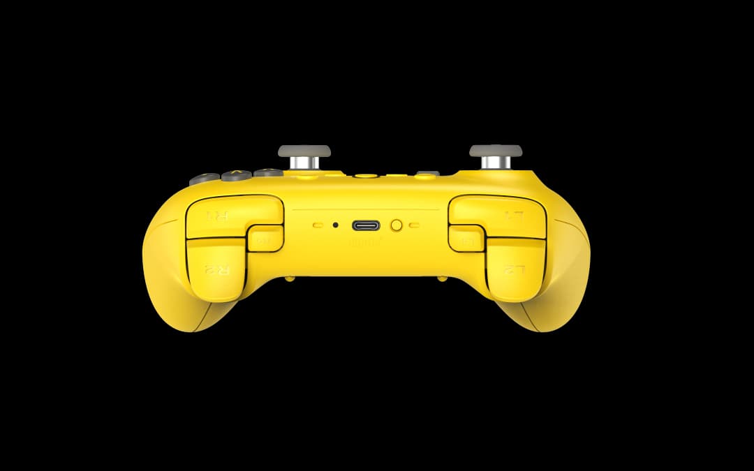 وحدة تحكم بلوتوث 8BitDo Ultimate 2 لنينتندو سويتش 2 كمبيوتر ويندوز، ذراع تحكم لاسلكي مع عصا تحكم TMR، زناد تأثير هول - 5
