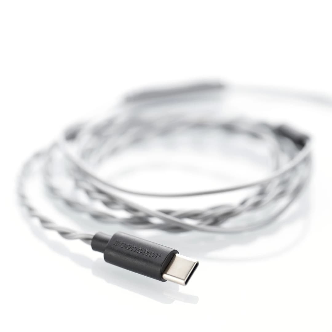 طلب مسبق كابل ترقية Moondrop CDSP تفاعلي عبر الإنترنت DSP مع وصلة USB-C سلكية وكابل نحاس خالي من الأكسجين - 6