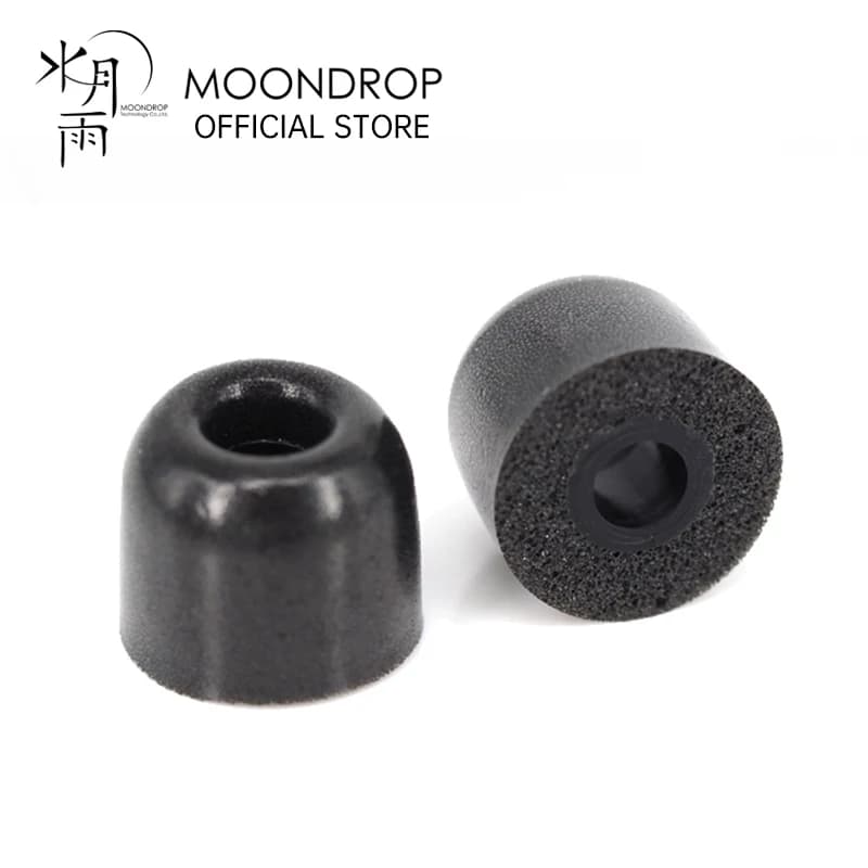 نصائح إسفنجية MOONDROP MIS-Tip لسماعات الأذن KXXS/ Spaceship/S8 (زوجان)