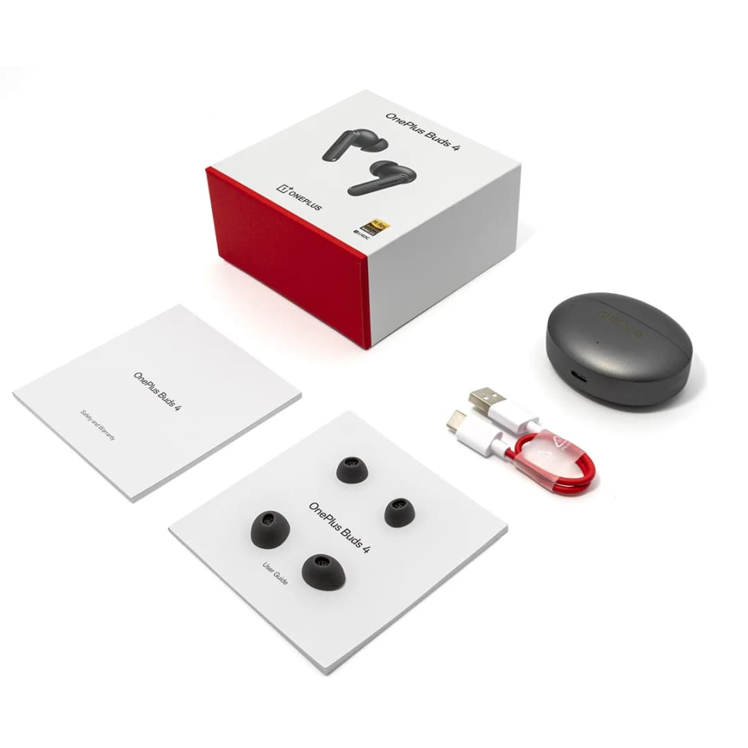 Global Version OnePlus Buds 4 True Wireless AI Call Noise cancelling Earphones 55dB Long Range IP55 Waterproof Portable Earbuds - 2