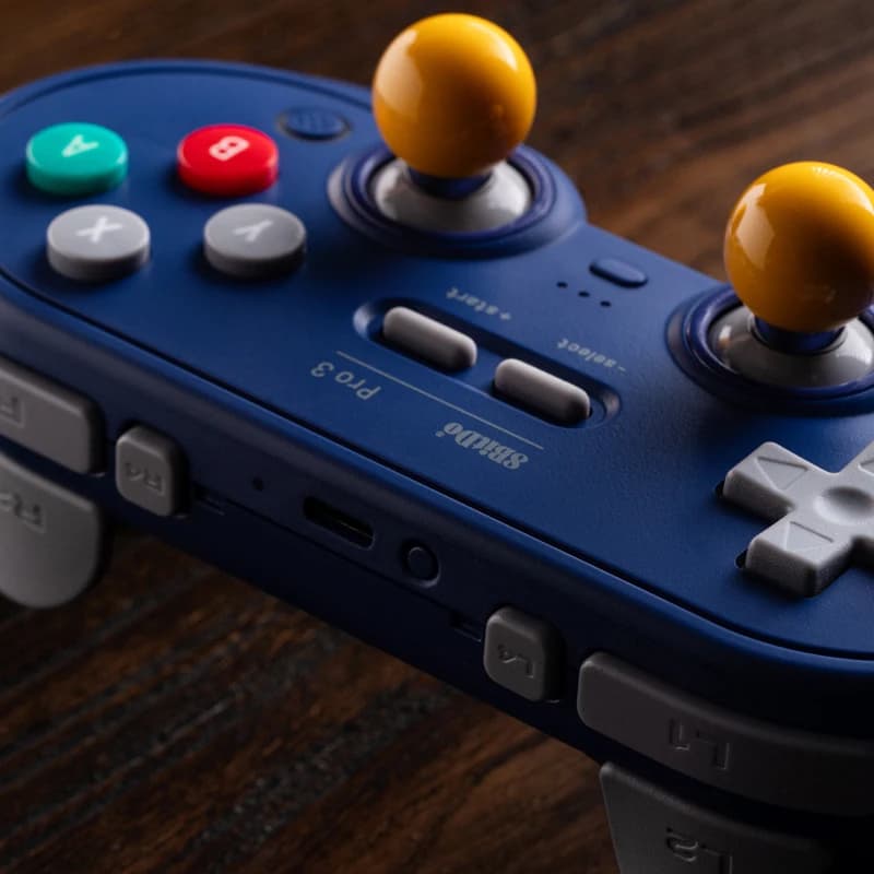 وحدة تحكم الألعاب اللاسلكية 8BitDo Pro 3 لجهاز Switch 1/2 وويندوز وأبل، مع عصي تحكم TMR، وزناد قابل للتبديل، وأزرار قابلة للتبديل - 4