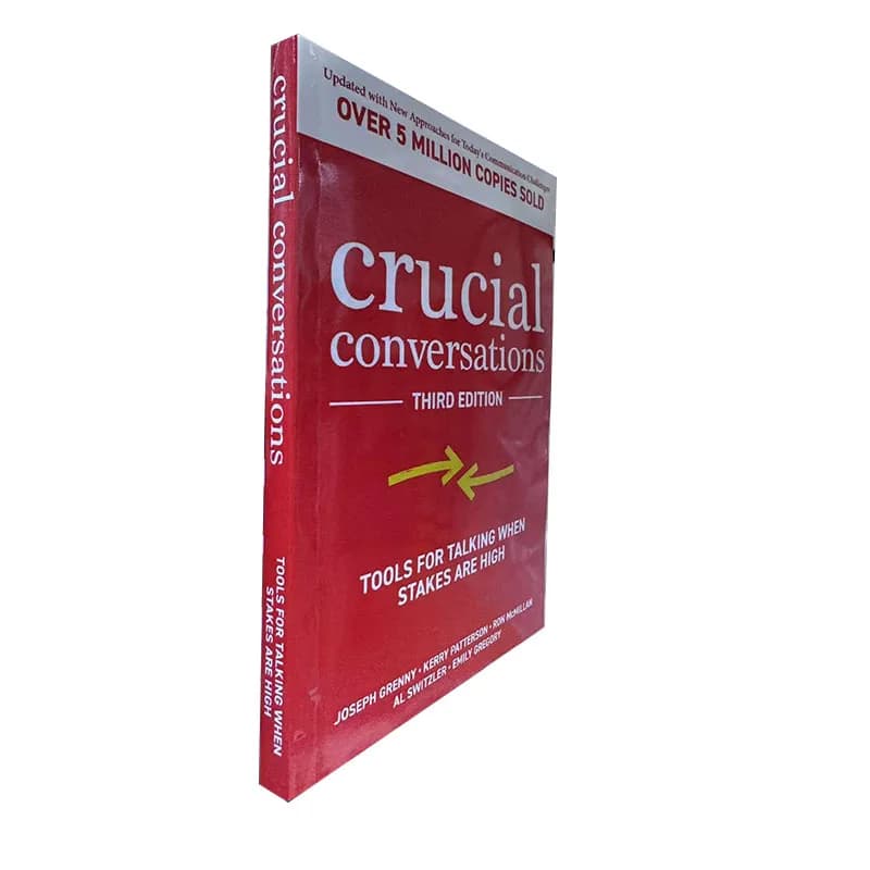 أدوات المحادثات الحاسمة للتحدث عندما تكون الرهانات عالية الطبعة الثالثة كتاب تحديات التواصل غلاف ورقي - 3