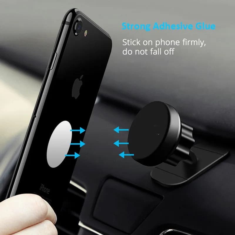 1/20Pcs Magnetic Metal Plate For Magnetic Car Phone Holder Universal Iron Sheet Sticker Stand Mobile Phone Magnet Holder Mount - 4