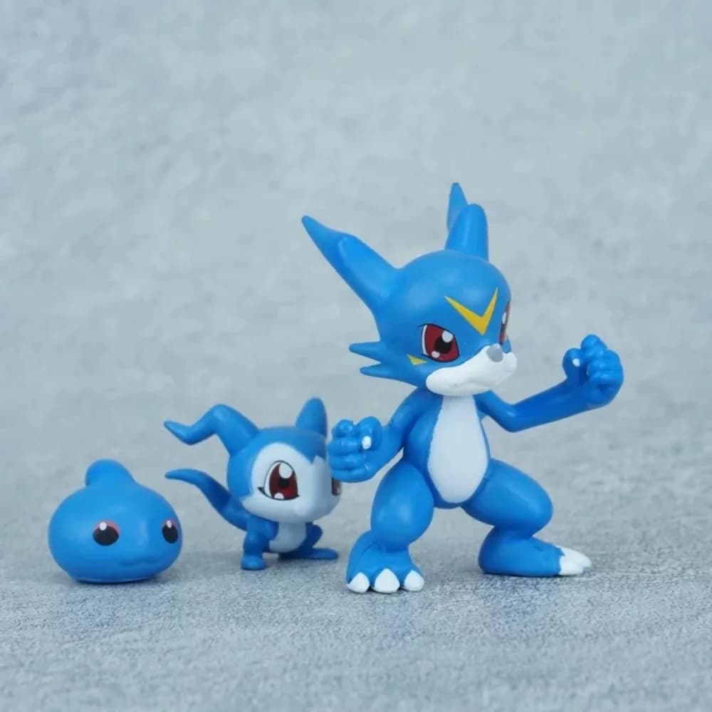 2-6cm Anime Digimon Adventure Figure V-mon Figure Gomamon Action Figures Pvc Collection Model Toys for Children Gifts - 2