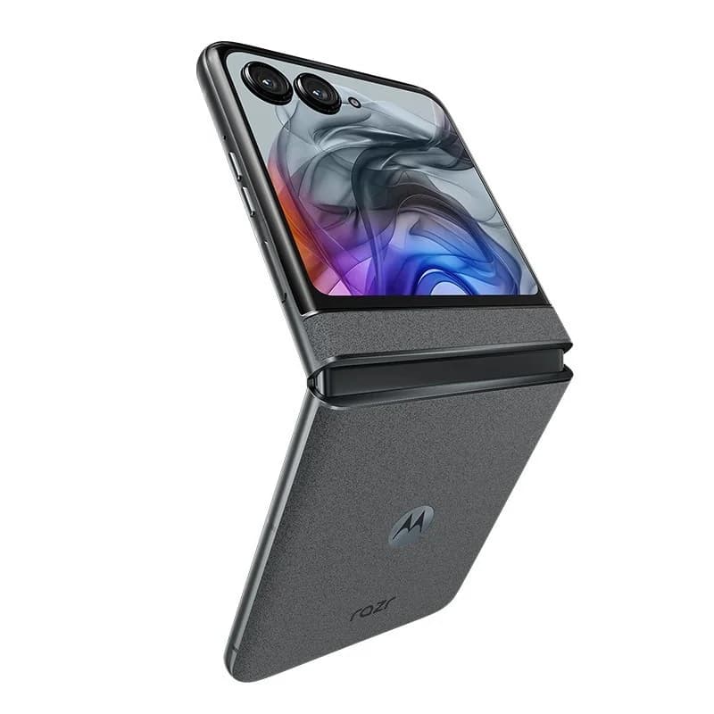 هاتف موتورولا Moto Razr 50 5G الأصلي، NFC، 8 جيجابايت + 256 جيجابايت، شاشة 120 هرتز LTPO AMOLED 6.9 بوصة، معالج Tianji 7300X - 2