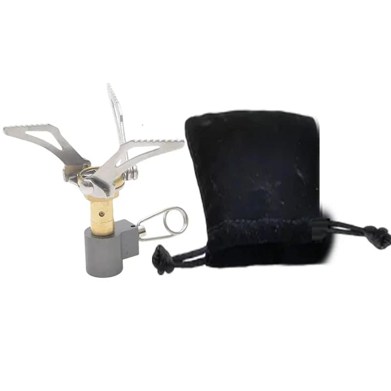 DHTB-3000T موقد غاز تخييم صغير محمول، موقد جيب قطعة واحدة، طهي قابل للطي أثناء التنزه في الهواء الطلق، فرن محمول - 6