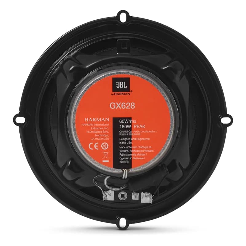 سماعات سيارة JBL محورية تريبل ميد - صوت باس ألمنيوم مواد ألمنيوم سماعات ستيريو تريبل - 4