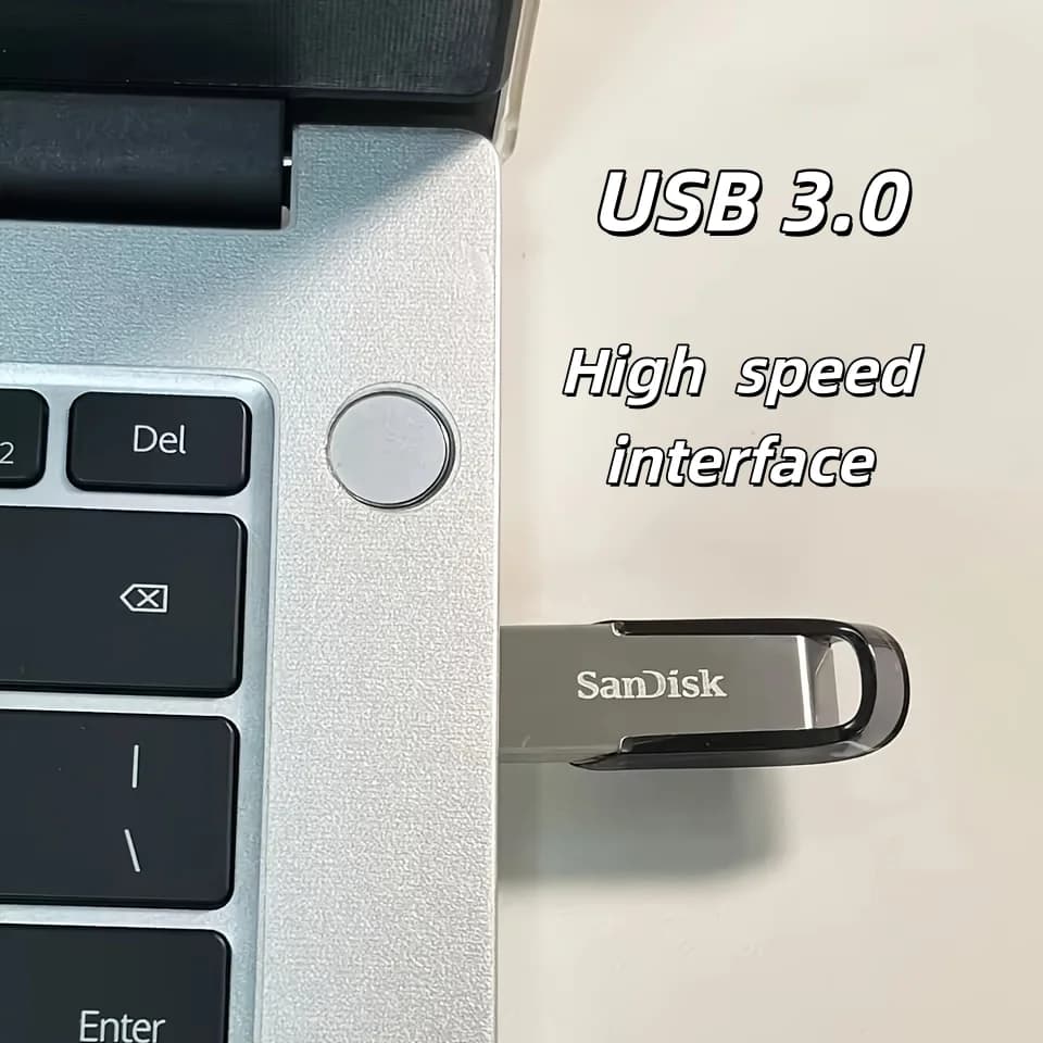 SanDisk CZ73 يو اس بي 3.0 فلاش درايف 128 جيجابايت يو اس بي 16 جيجابايت 32 جيجابايت 64 جيجابايت معدن بن درايف 512 جيجابايت يو اس بي 3.0 ستيك 256 جيجابايت 150 ميجابايت/ثانية مفتاح ذاكرة - 3