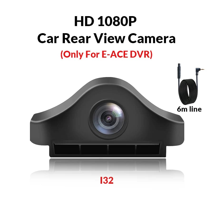 مسجل سيارة Sony DVR بدقة FHD 1080P بكاميرا رؤية خلفية بمقبس 2.5mm 4 Pin رؤية ليلية مراقبة ركن السيارة مقاومة للماء - 6