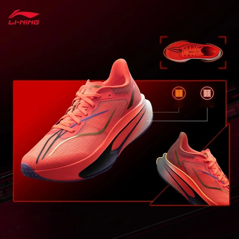 أحذية الجري للرجال LI-NING FEIDIAN 6 CHALLENGER، أحذية رياضية احترافية للماراثون، موديل ARMW003 - 2