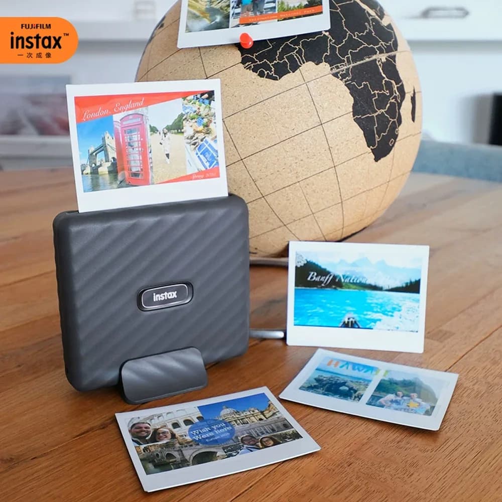 Print together in Fun Mode Genuine Fujifilm Instax Link WIDE printer registered  Print from video  Motion control ﻿