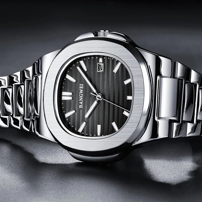 LIGE 2024 New Fashion Square Watches For Women Top Brand Luxury Women's Bracelet Watch Casual Waterproof Date Quartz Chronograph - 4