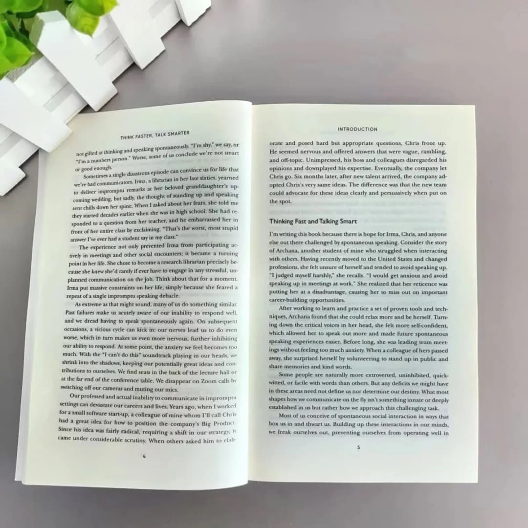 فكر أسرع وتحدث بذكاء كيف تتحدث بنجاح عندما توضع في موقف حرج كتاب غلاف ورقي باللغة الإنجليزية - 6