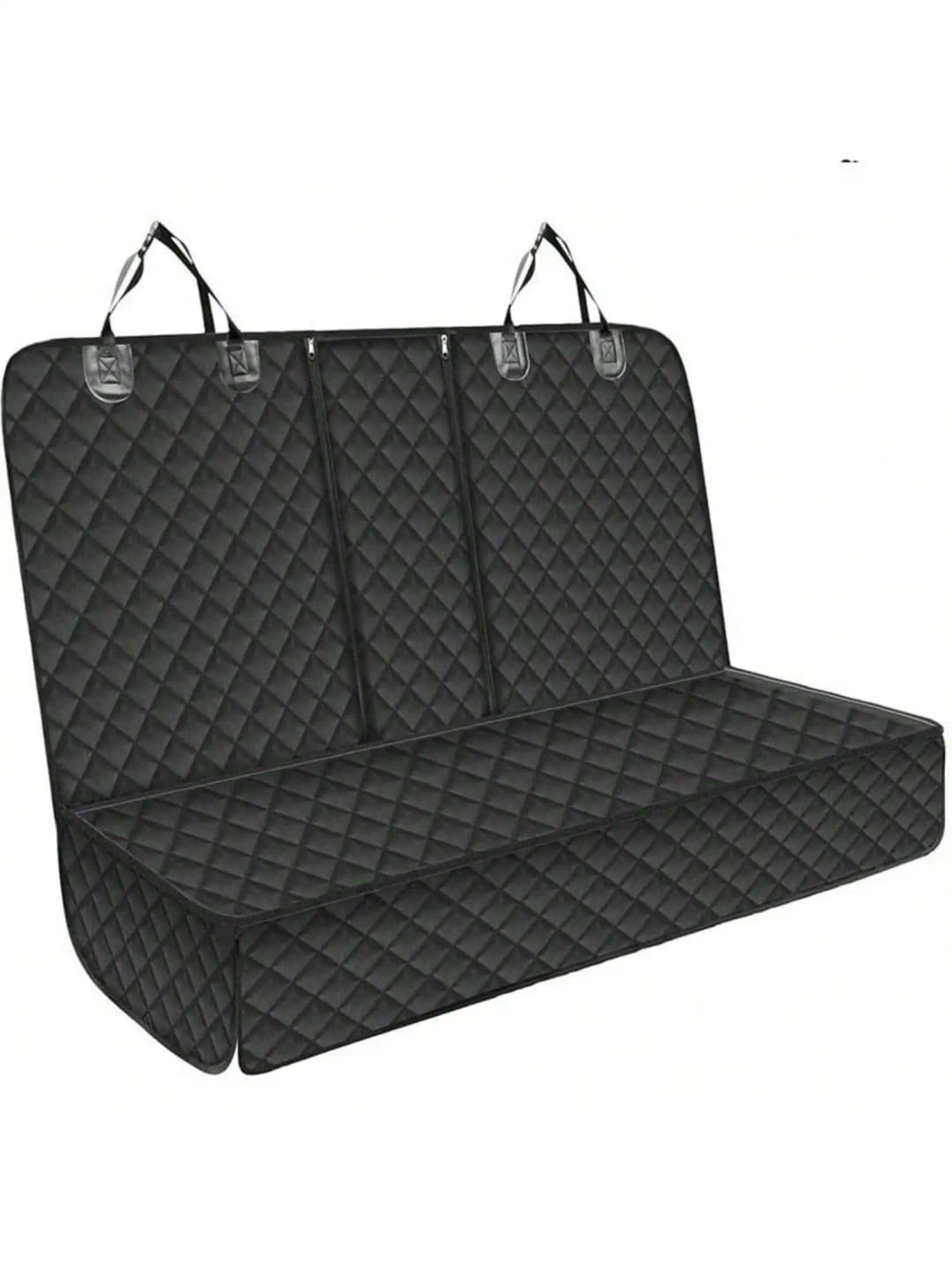 Dog Car Seat Cover Pet Travel Carrier Mattress Waterproof Dog Car Seat Protector With Middle Seat Armrest For Dogs - 2