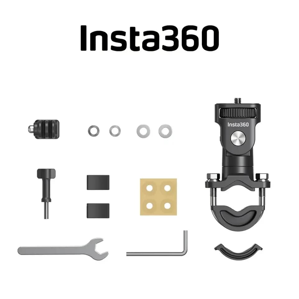حامل U-Bolt للدراجات النارية من Insta360 - إكسسوارات كاميرا Insta 360 الرسمية لكاميرا Insta 360 One X وحافظة Insta360 One R - 2