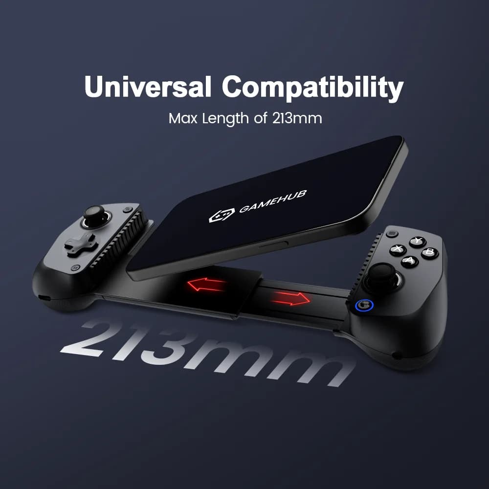 وحدة تحكم GameSir X5s اللاسلكية للألعاب مع اتصال Bluetooth 2.4GHZ وتصميم خفيف الوزن وتأثير Hall بدون انحراف وتخصيص التطبيق - 3