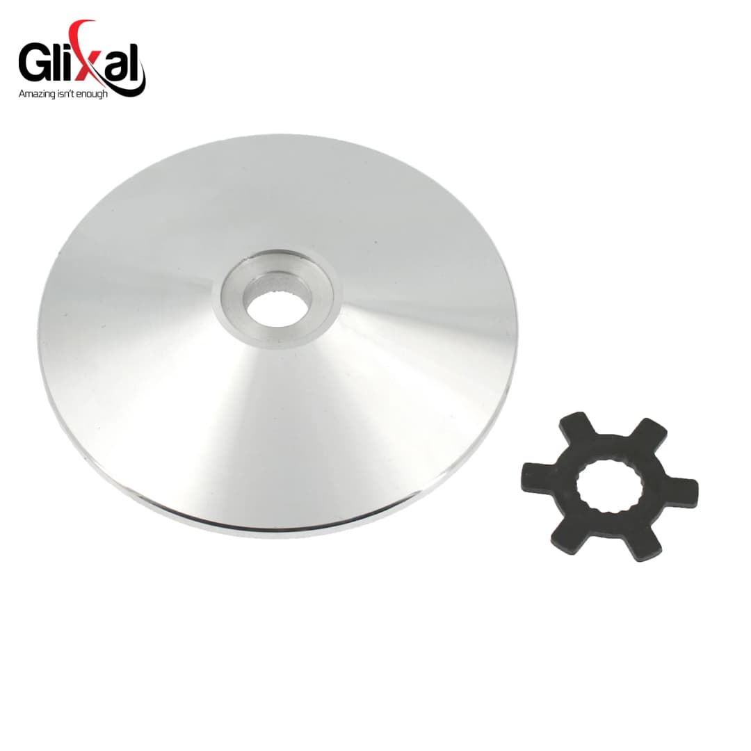مروحة متغير سباقات عالية الأداء من Glixal مقاس 98 مم لدراجات Minarelli 2 Stroke طراز 1PE40QMB و50cc Jog 50 (قطر داخلي 13 مم، 17 سن) - 3
