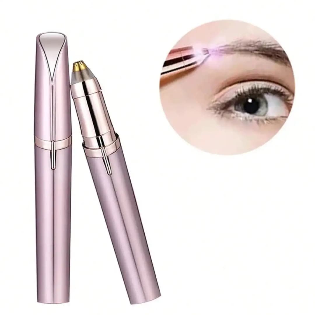 مزيل شعر الوجه للنساء قلم تشكيل الحواجب الكهربائي مزيل شعر الحواجب التلقائي - 2
