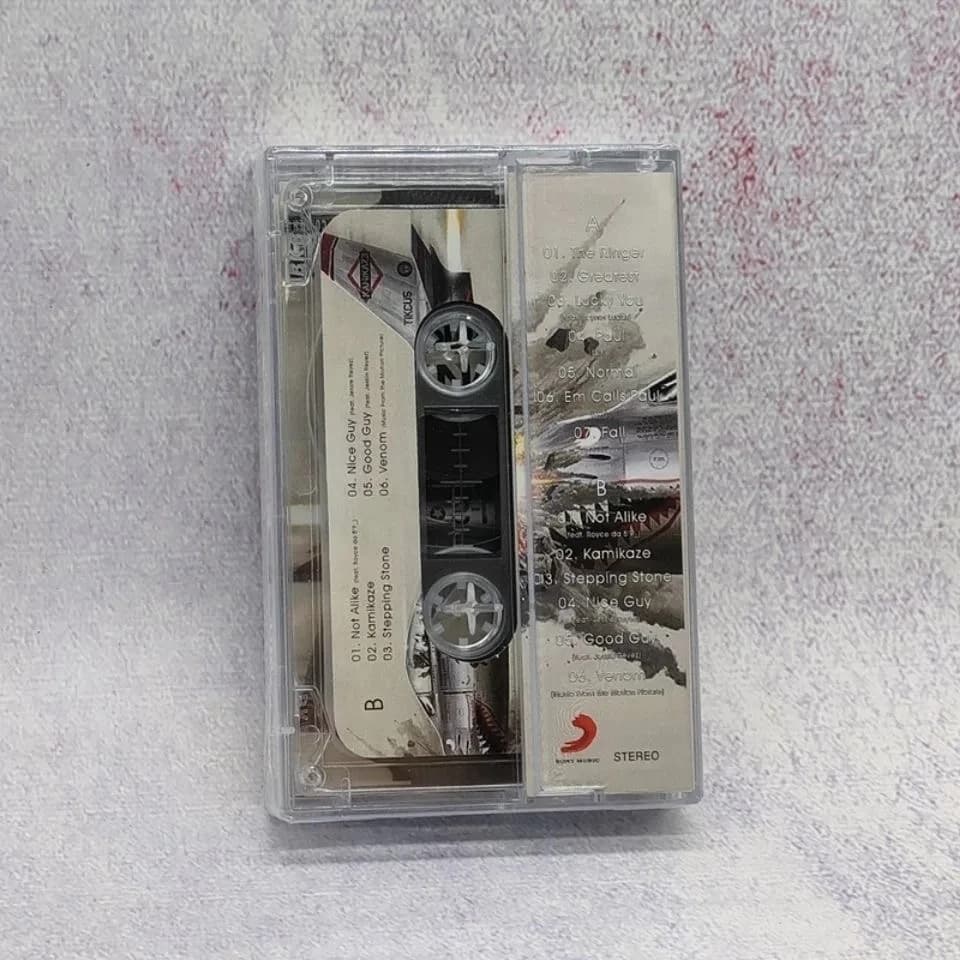 Rap Eminem Slim Shady Music Tape Music To Be Murdered By Album Lucky You Cassettes Cosplay Recorder Walkman Car Soundtracks Box - 5