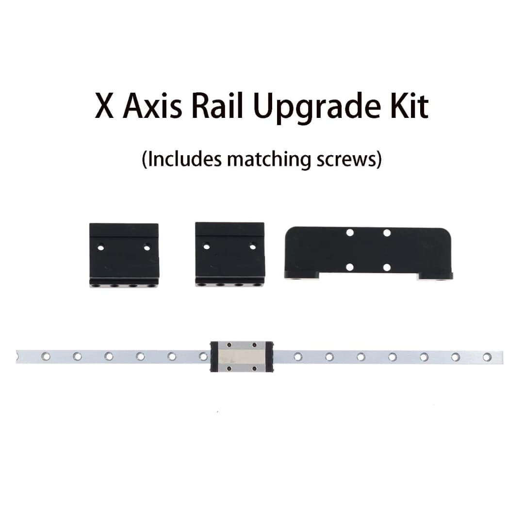 Blurolls ELEGOO Neptune/3/Pro/4 Plus MAX 3D Printer X/Y Axis Rail Upgrade Kit Guideway Rail Guide - 3