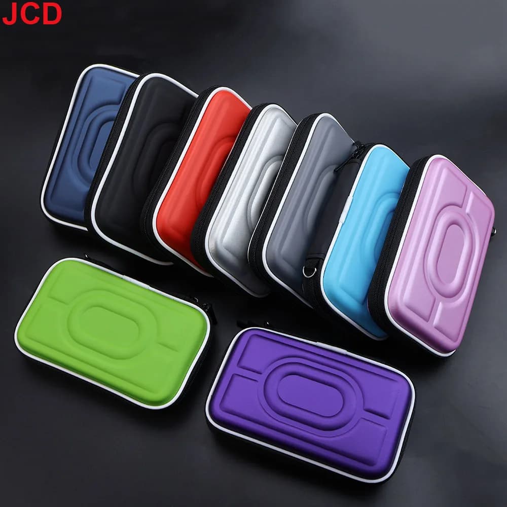 حقيبة تخزين JCD 1 قطعة ألوان EVA حقيبة صلبة لجهاز 3DS NDSL NDSI GBA GBC غطاء حماية وحمل