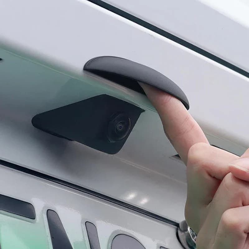 غطاء مطر لكاميرا السيارة الخلفية درع مطر لكاميرا السيارة الخلفية حماية مقاومة للماء إكسسوارات سيارة للقيادة اليومية - 5