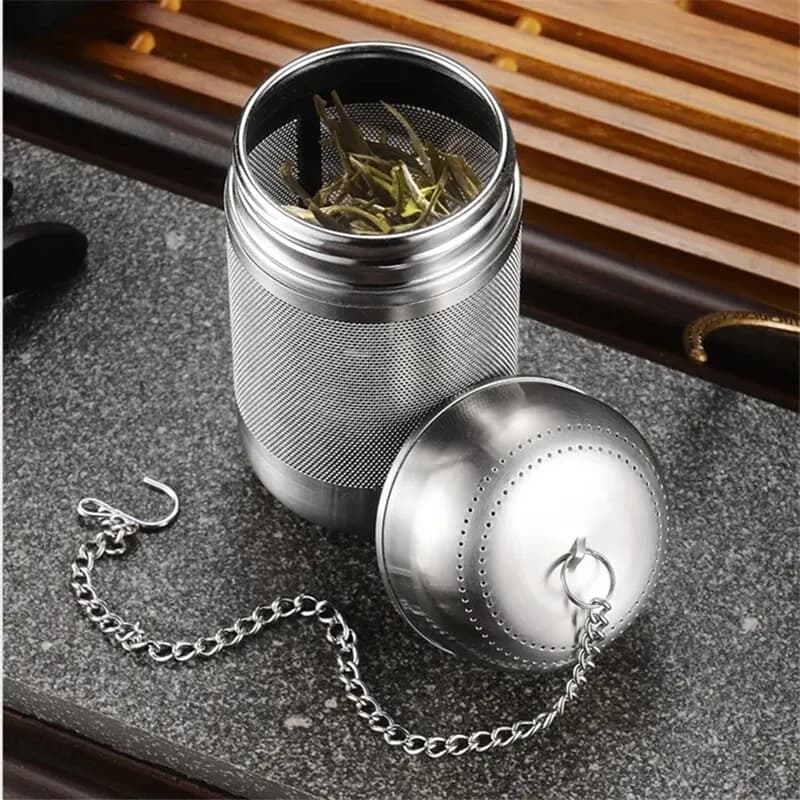 Tea Strainer Stainless Steel Tea Infuser Tea Leaves Spice Seasoning Ball Strainer Teapot Fine Mesh Coffee Filter Teaware - 3