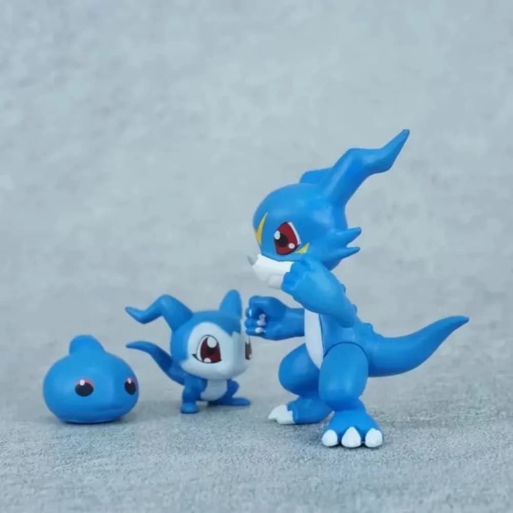 2-6cm Anime Digimon Adventure Figure V-mon Figure Gomamon Action Figures Pvc Collection Model Toys for Children Gifts - 5
