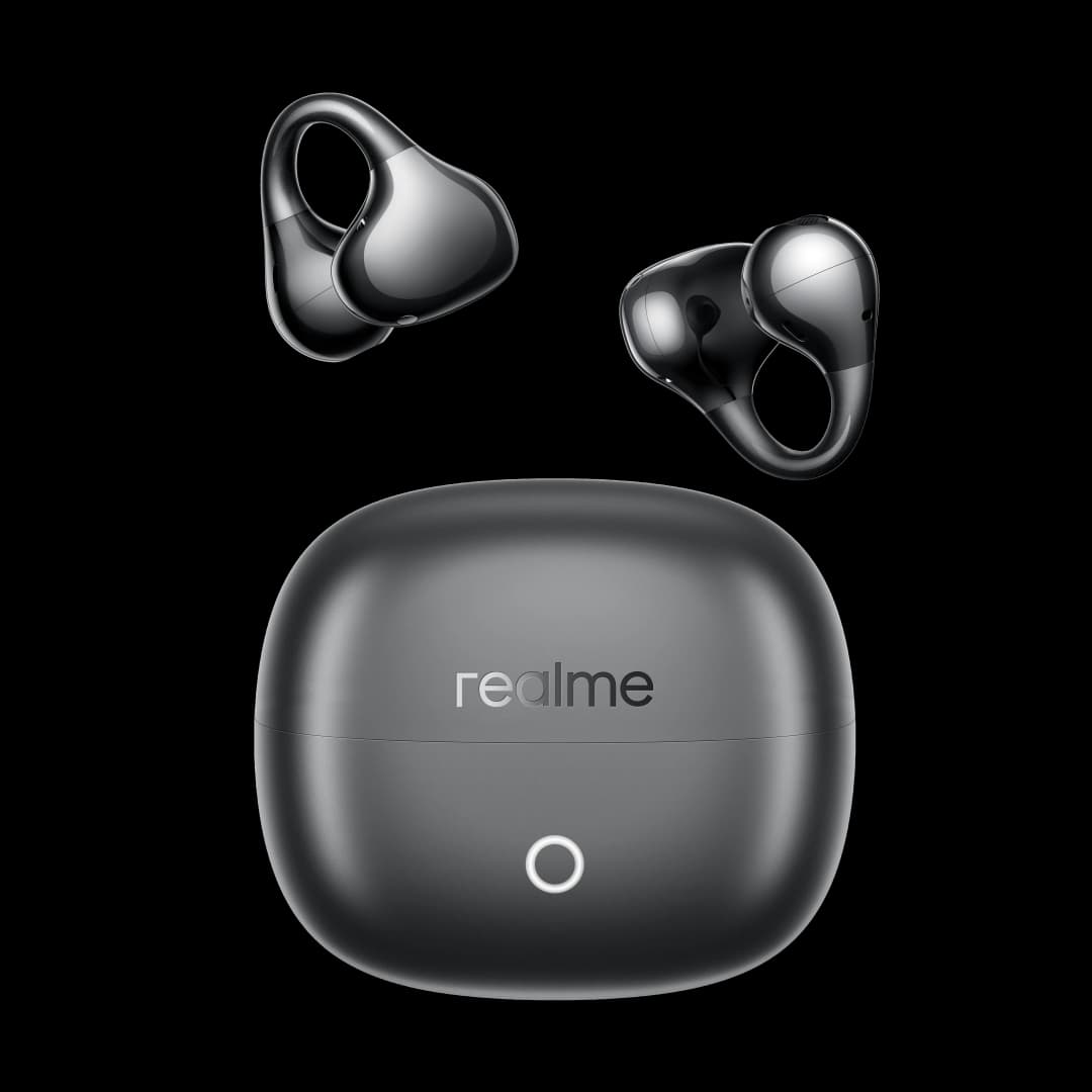  realme Buds Clip OWS Ear Clip Headphones AI ENC Call Noise Cancellation AI Translator Up to 36H Batter Life IP55 Bluetooth 5.4 - 4
