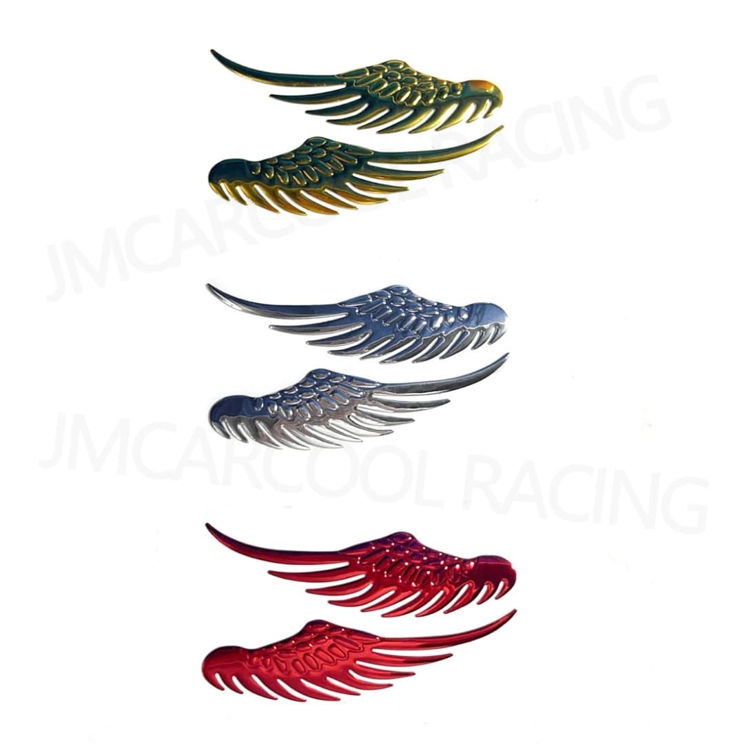 Personality Creative Angel Wings Car Decal Car Trunk Decoration Wings Car Decal Accessory Body Kits - 3