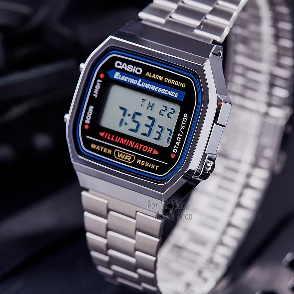 Casio watch silver watch men set brand luxury LED digital Waterproof Quartz men watch Sport military Wrist Watch relogio masculi - 4