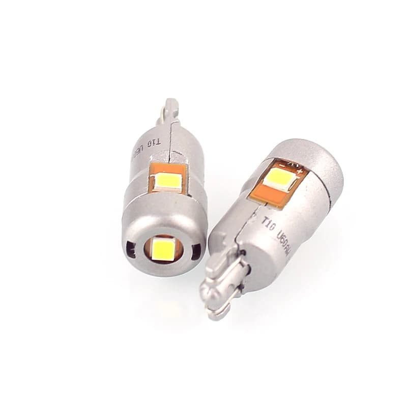 مصابيح مواقف السيارات Philips LED T10 W5W، 6800K و6000K، 80LM، Ultinon Pro6000، زرقاء بيضاء ساطعة، إضاءة داخلية - 2
