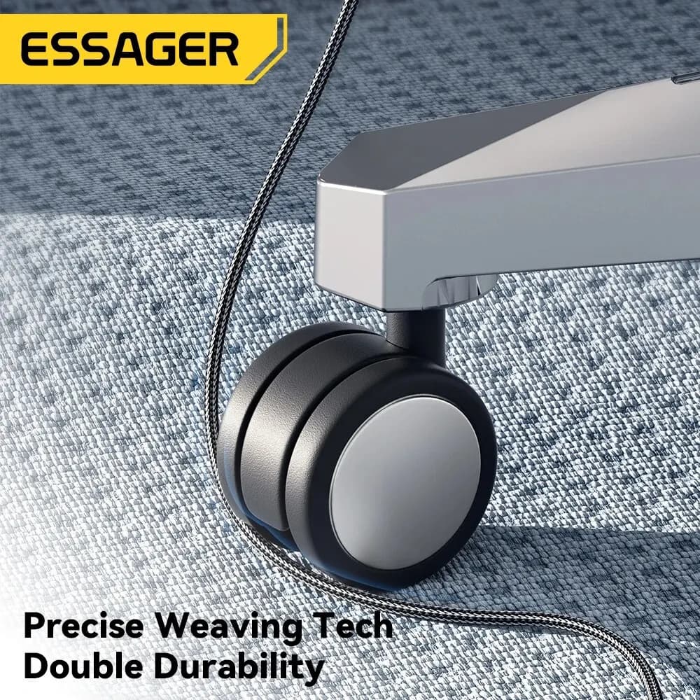 كابل Essager نوع C لـ iPhone، شحن سريع، شاحن، iPad، Macbook، iPhone 14، 13، 12، 11 Pro Max، XS، XR، PD 29W - 6