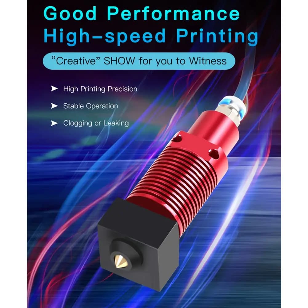 طقم فوهة ساخنة أصلي من Creality CR10S PRO بقوة 24V و40/50W لرأس الطباعة CR-10 Max، طقم فوهة ساخنة لطابعة CR10S PRO V2 ثلاثية الأبعاد - 2