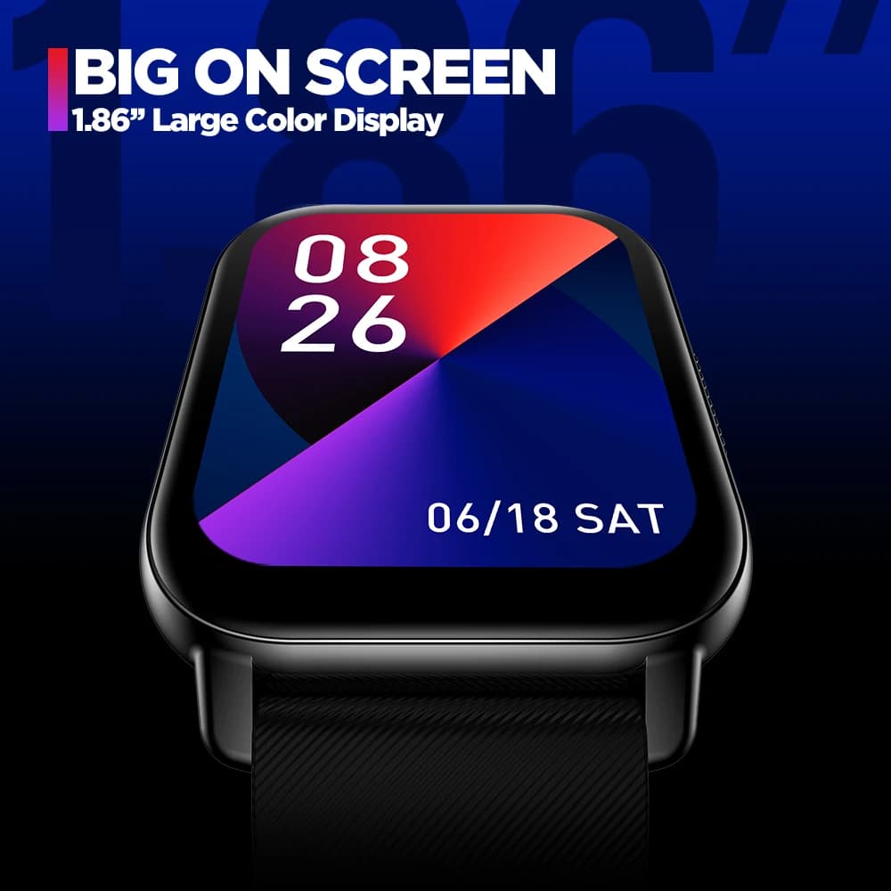 [In Stock] Zeblaze Btalk Smart Watch 1.86 Inch Large Color Display Voice Calling Health and Fitness Smartwatch For Men - 2