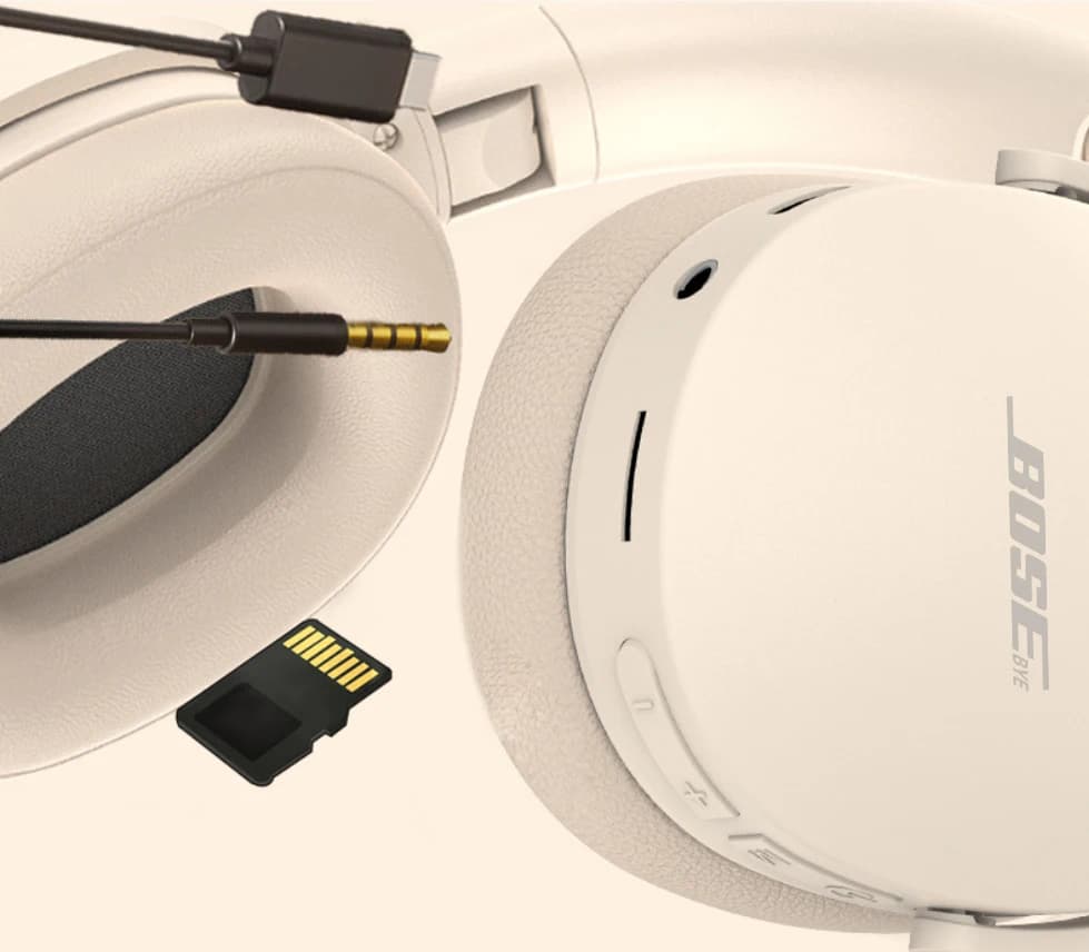 Bosebye سماعات P2961 سماعة لاسلكية تعمل بالبلوتوث 5.3 الأصلي سماعة ستيريو HIFI سماعة لعبة سماعات مع هيئة التصنيع العسكري لسامسونج آيفون - 6