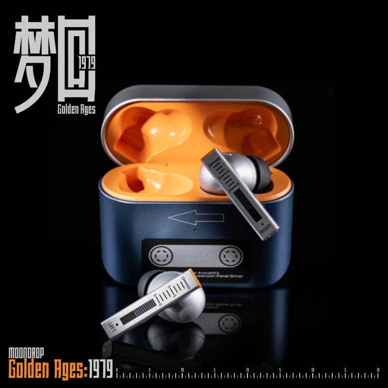 سماعات MOONDROP Golden Ages TWS 13mm سوبر خطي كامل التردد مشغل مغناطيسي مسطح نقل متعدد البروتوكولات بدون فقدان - 2