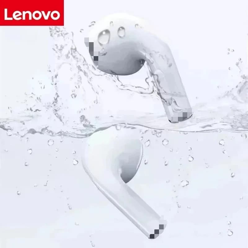 سماعة رأس بلوتوث لاسلكية من Lenovo تصميم أنيق جودة صوت استثنائية راحة طوال اليوم بطارية تدوم طويلاً مع ميكروفون - 6