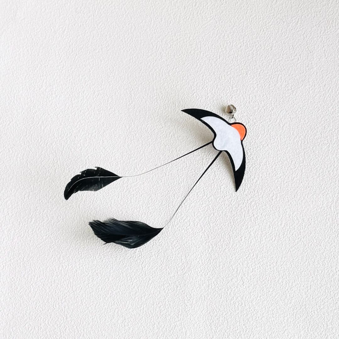 Cat Toys Interactive Funny Simulation Bird Feather with Bell Cat Stick Toy for Kitten Playing Teaser Wand Toy Pet Cats Supplies - 5