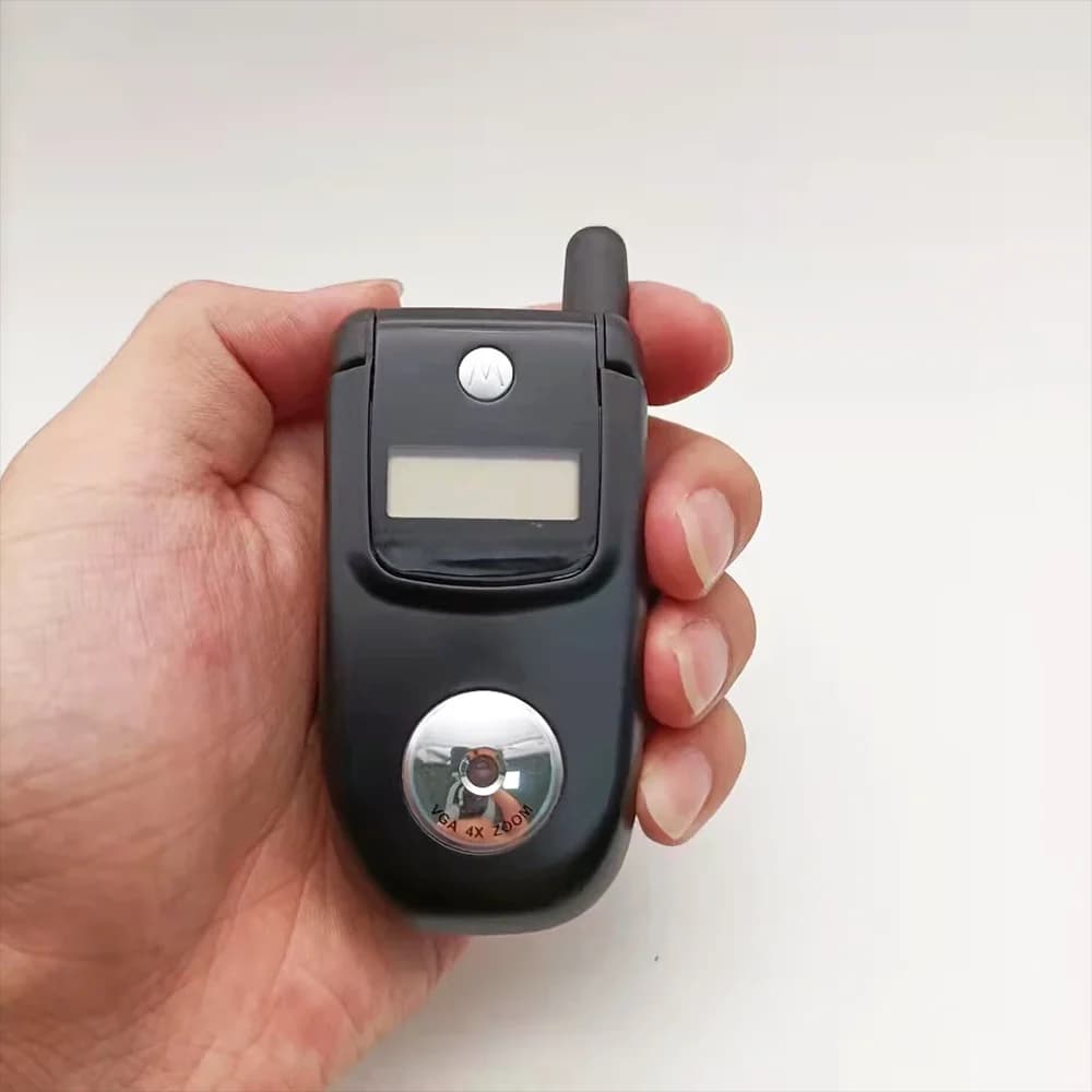 Refurbished-Original Motorola V220 Detachable Battery 860mAh Cell Phone Wholesale Free shipping - 2